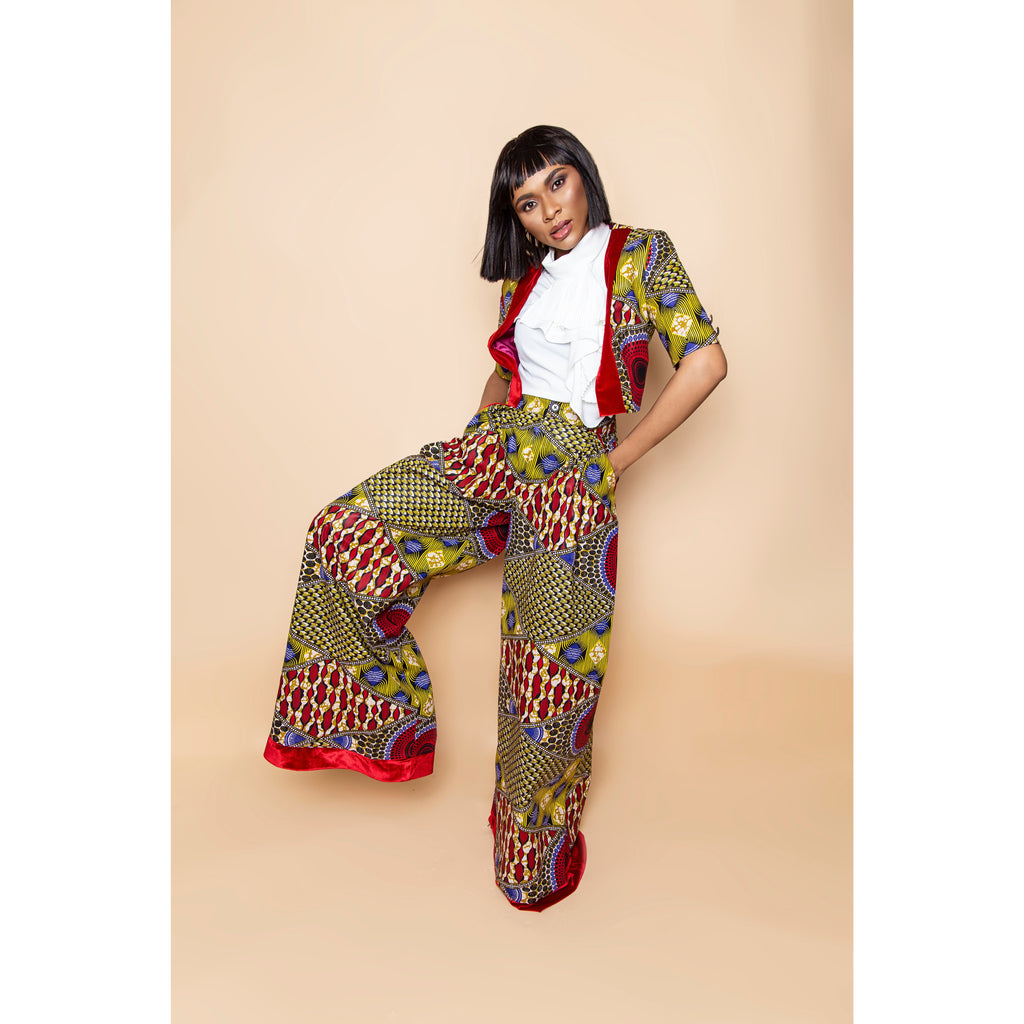 Reign Wide Leg Pant Suit - PANTS